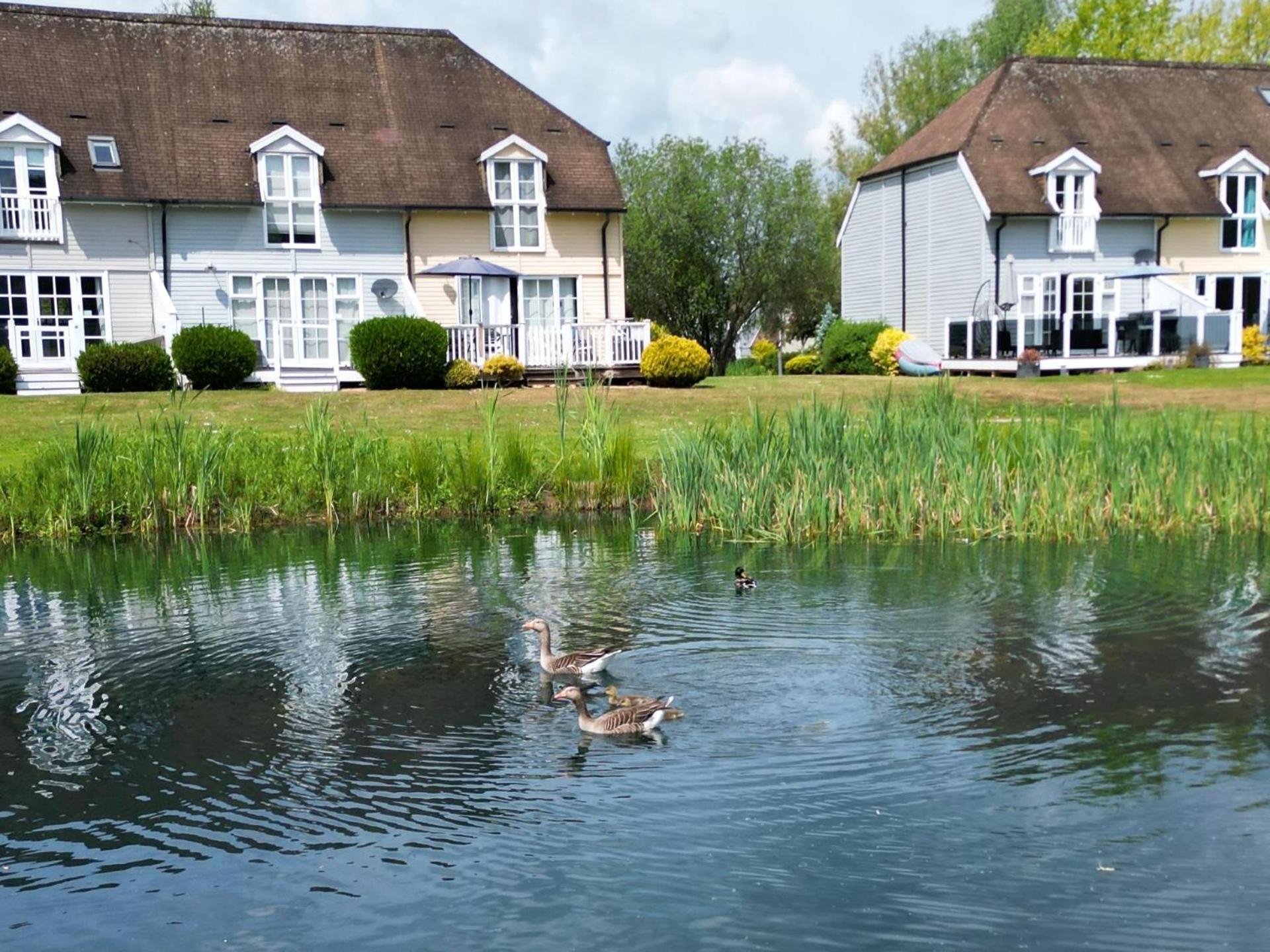 Luxury Kingfisher Lodge, Isis Lake, Within The Cotswold Waterpark Cirencester Zewnętrze zdjęcie